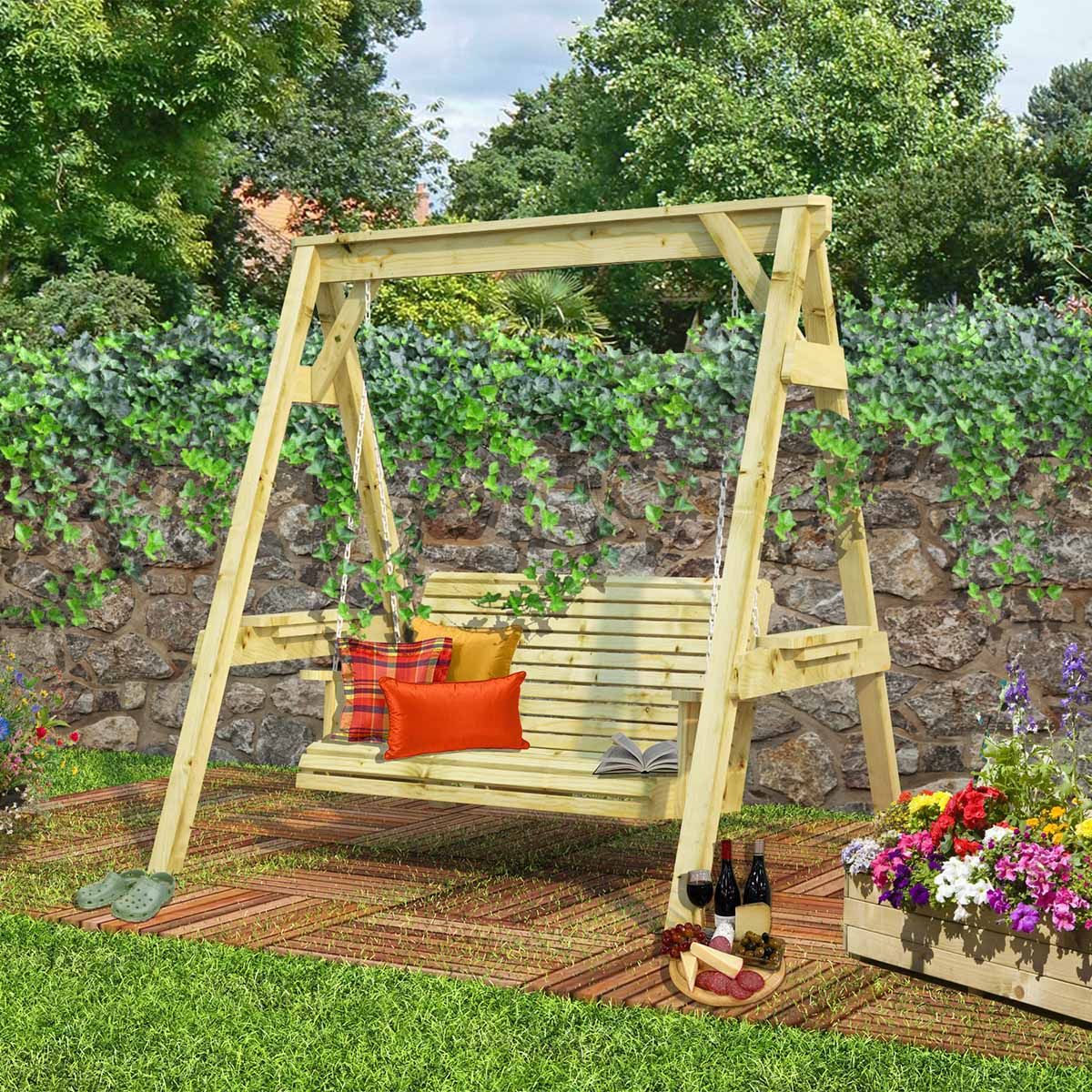Heavy duty garden swing seat shop