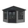 Melanie 6.9m Wooden Corner Summer House Pavilion
