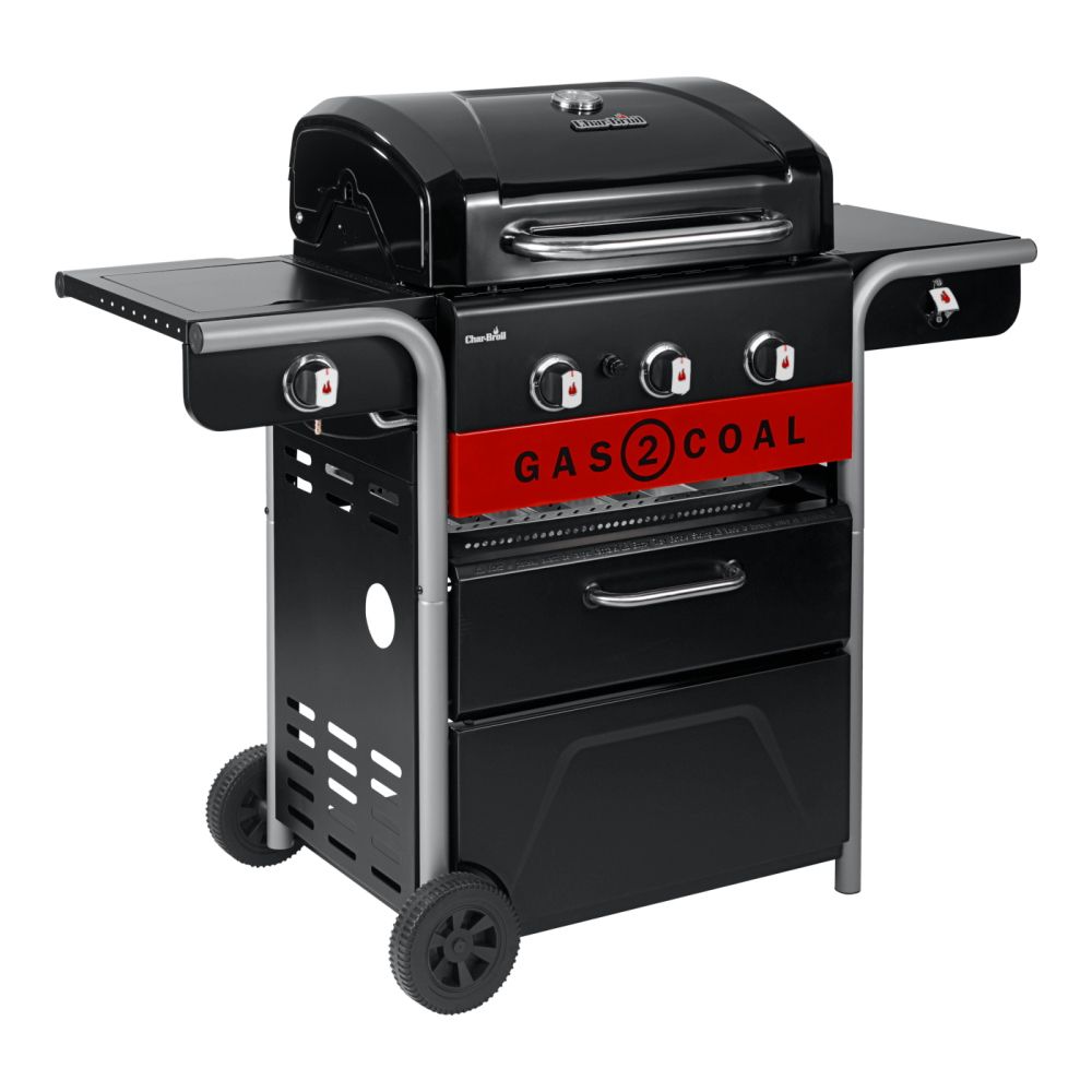 Char Broil 2Coal 2.0 3 Burner EuroFlex Hybrid BBQ