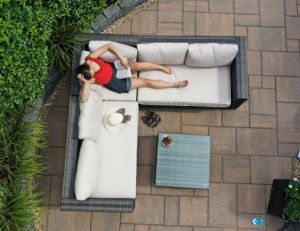 San Jose Rattan Garden Corner Sofa Set
