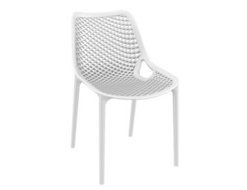 Air Commercial Stacking Chair - White