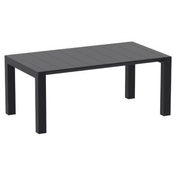 Vegas Extendable Table (100cm x 180/220cm) - Black