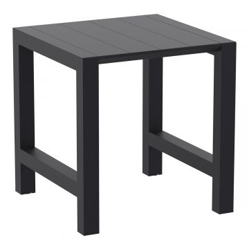 Vegas Bar Extendable Table (100cm x 100/140cm) - Black