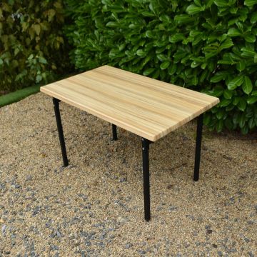 Coco Bolo Rectangular Table with Classic Legs