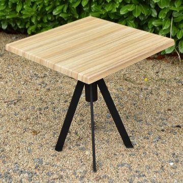 Coco Bolo Square Table with Fuoz Legs