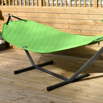 Outdoor Quilted B-Hammock Lime Green