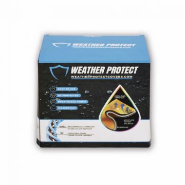 Weather Protect Rectangular Patio Set Cover - (255cm x 70cm)
