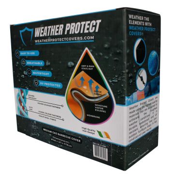 Weather Protect Gas Barbecue - (148cm x 110cm)