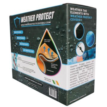 Weather Protect Gas Barbecue - (165cm x 110cm)