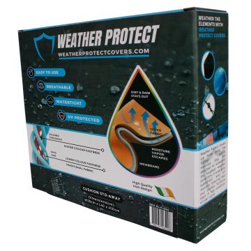 Weather Protect Cushion Sto-Away Cover (25cm x 10cm)