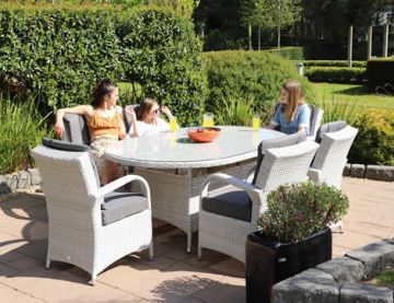 Family Enjoying outdoor sun