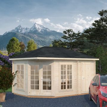 Cara 11m Pavilion with Roof Shingles