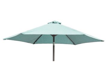 Round 3.0M Ø Aluminium Tilting Parasol Crank in Jade