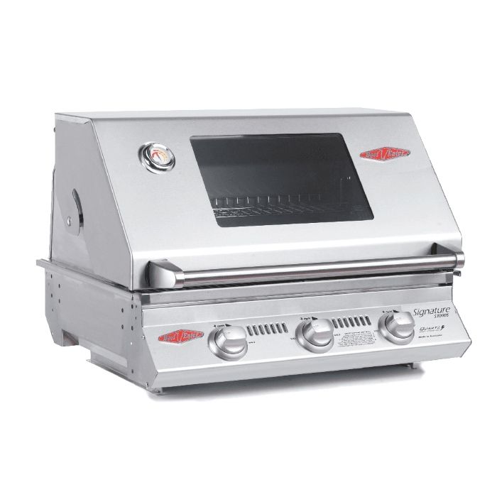S3000S 3 Burner Built in Barbecue Only (Cast Iron Pack)