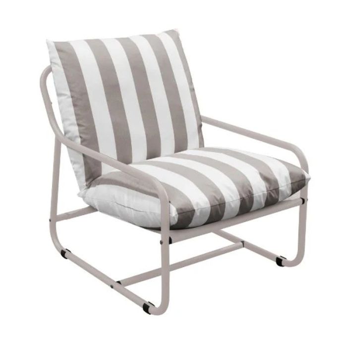 Kettler Cloud Relaxer Chair Burnt - Pebble Stone with Stripe main product photo