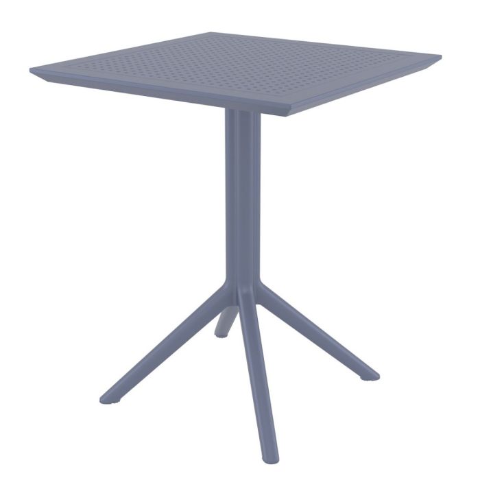 Sky 60 x 60 Folding Table in Dark Grey main product photo