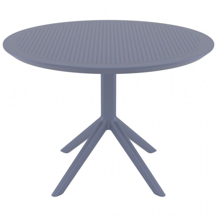 Sky 105 Dining Table - Dark Grey main product photo