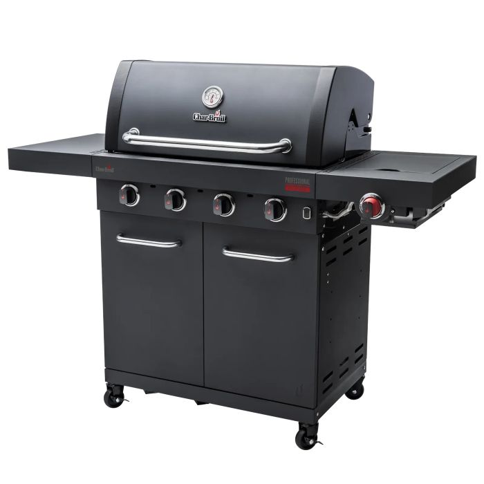 Char-Broil Professional Power Edition 4B - 4 Burner Gas BBQ & Side Burner main product photo