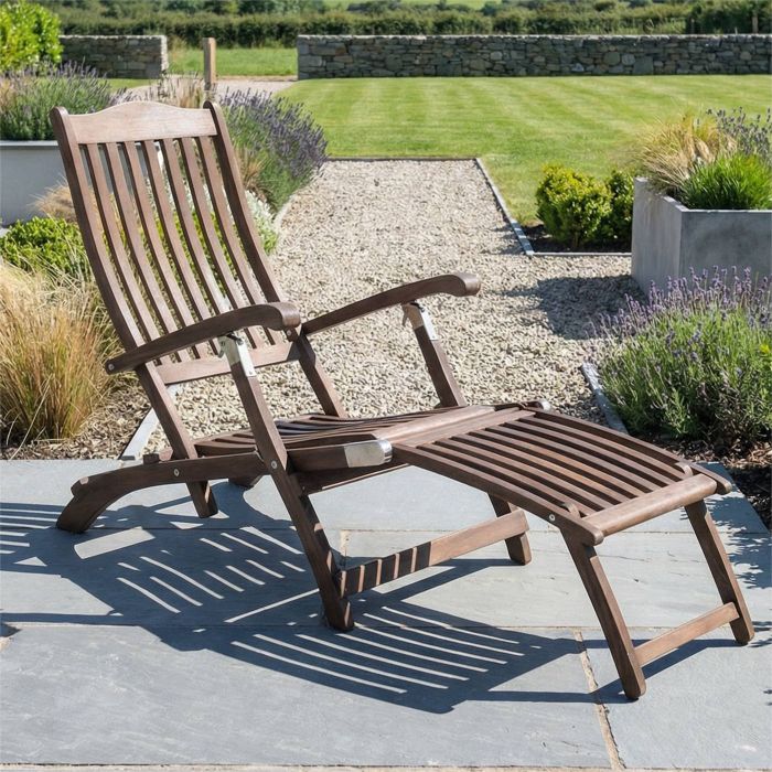 Alexander Rose Sherwood Acacia Wooden Steamer Chair main product photo