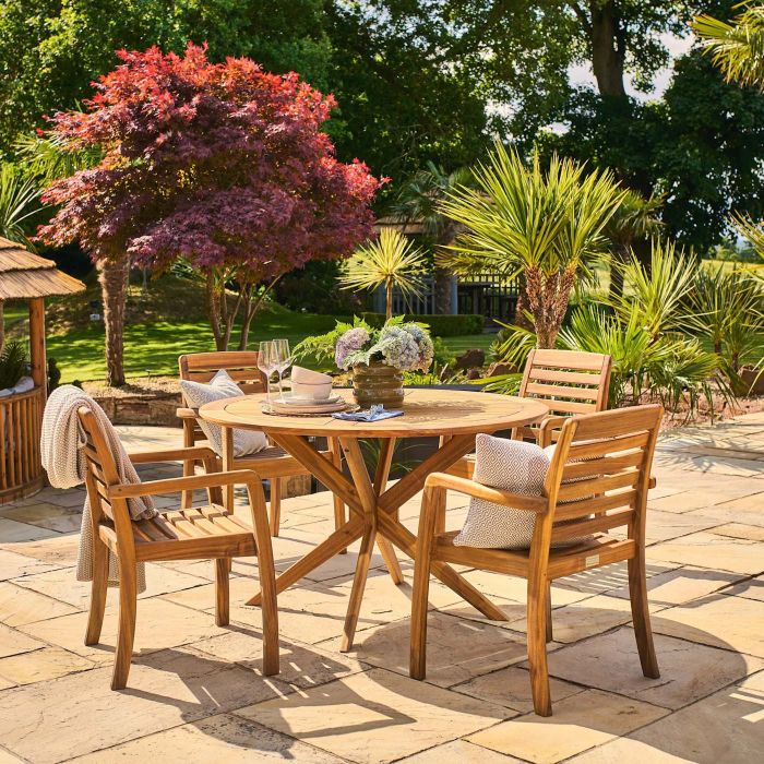 Alexander Rose Cotswold 4 Seat Round Set main product photo