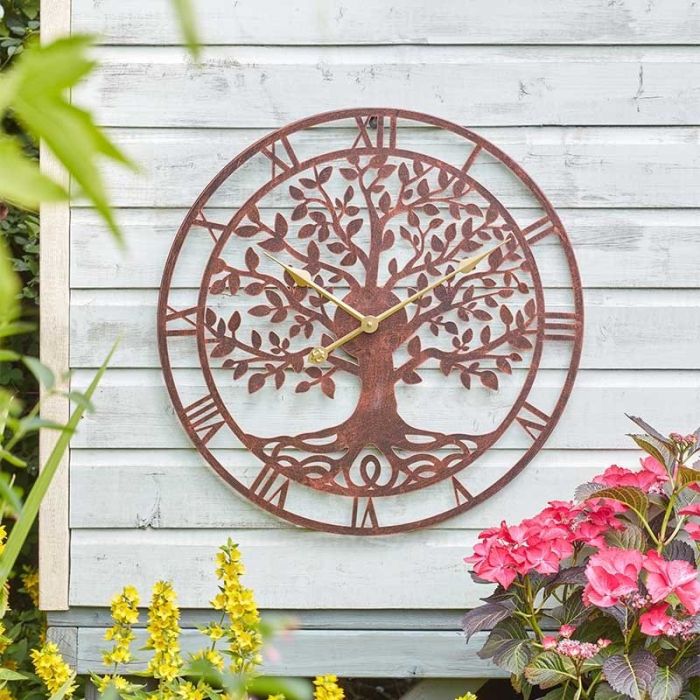 Tree of Life Bronze Wall Clock - Large main product photo
