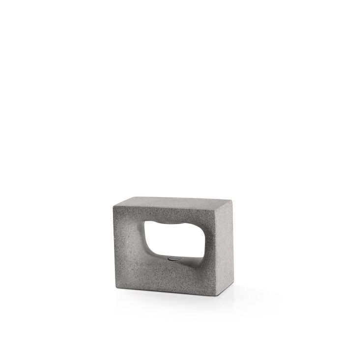 Faro Glint 157 Bolard Concrete LED 2700K - 100V-277V main product photo