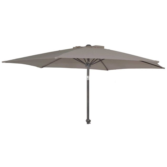 Alexander Rose Portofino 2.4m Tilting Parasol in Grey with 11kg Granite Base main product photo