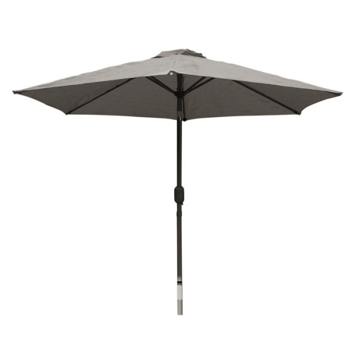 LeisureGrow Horizon 3m Crank and Tilt Parasol - Grey main product photo