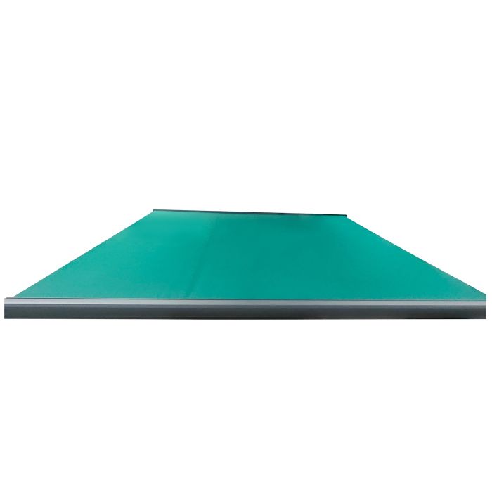 Full Cassette Manual Awning 3.5m x 2.5m with Anthracite Frame and Forest Green Fabric main product photo