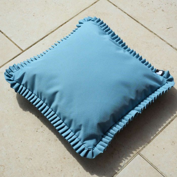 Extreme Lounging B Cushion Frill - Sea Blue main product photo