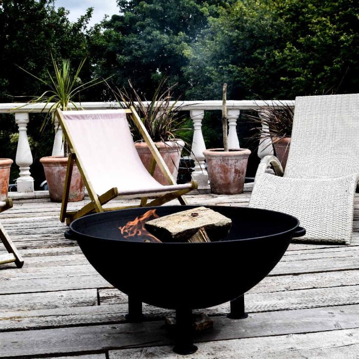 Outdoor Heritage 72cm Firebowl – Black Iron main product photo
