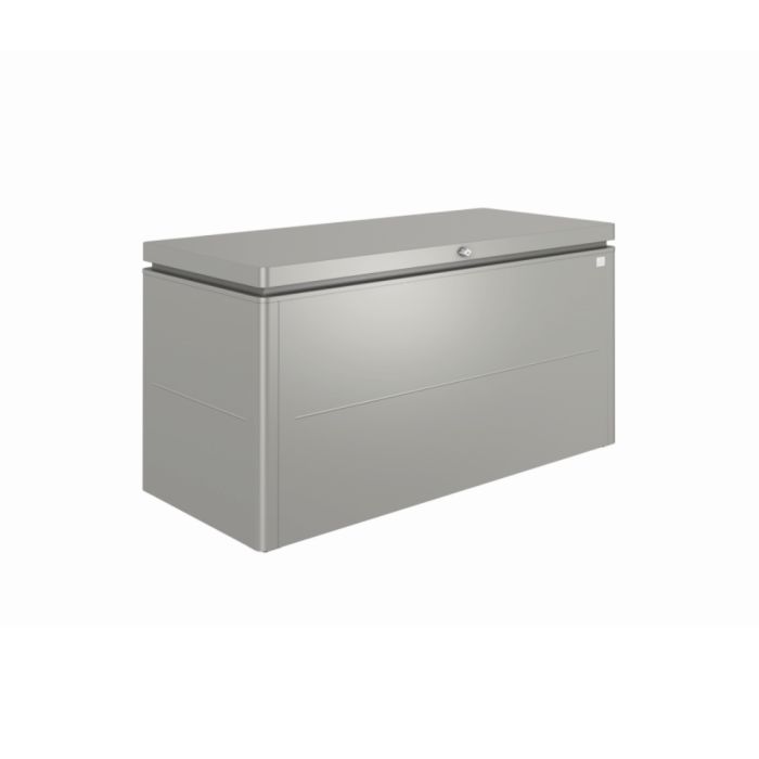 LoungeBox Storage Box - Metallic Quartz Grey - Medium main product photo