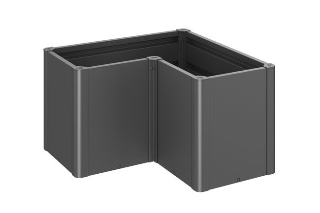 Planting Bed Belvedere - Metallic Dark Grey - MIDI - L100 main product photo