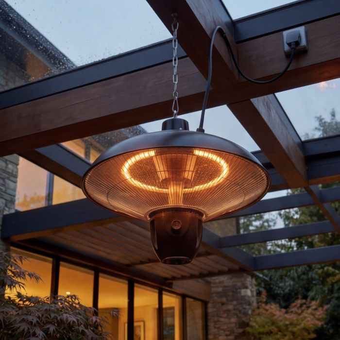 Ceiling Patio Heater with Bluetooth IP24 - 1500 Watt main product photo