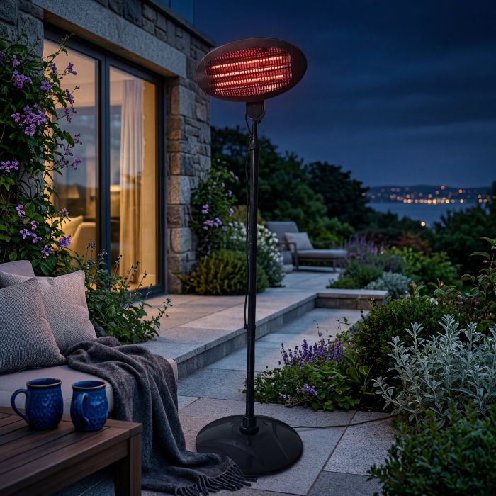 Quartz Tube Outdoor Patio Heater IP34 - 2000 Watt main product photo
