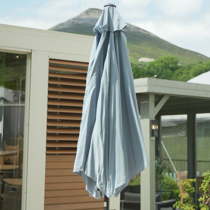 Culcita 2.7m Parasol with Crank - Light Blue main product photo