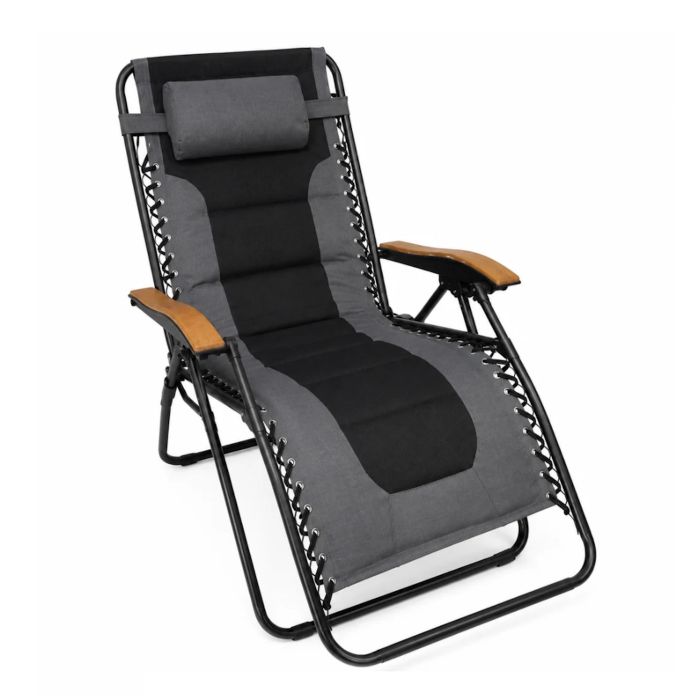 Culcita Zero Gravity Chair Padded - Grey and Black main product photo