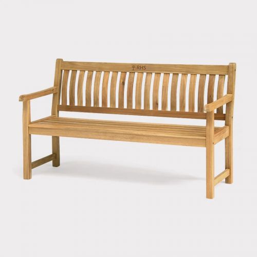 5ft (150cm) Chelsea Bench - Eucalyptus Wood with Natural Oil Finish
