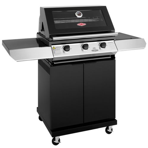 BeefEater 1200E 3 Burner Gas BBQ with Trolley