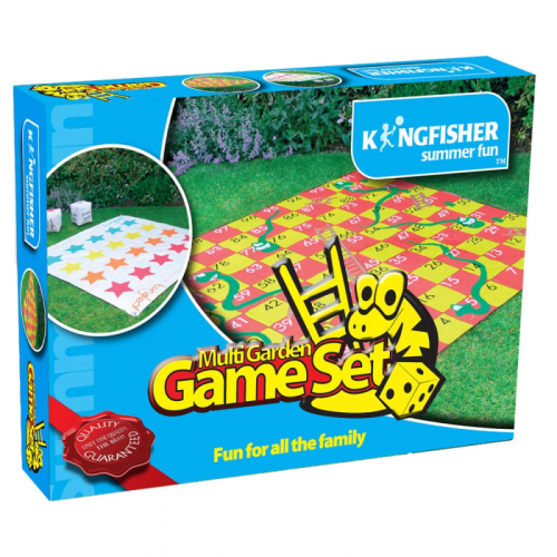 Multi-Game Set: Snakes & Ladders and Tangled - Garden Games