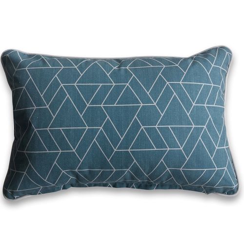 Rectangle Scatter Cushion - Triangles