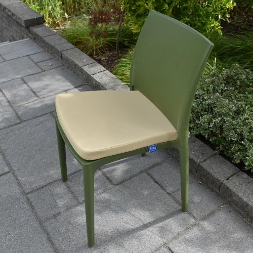 Maya Chair Cushion - Taupe