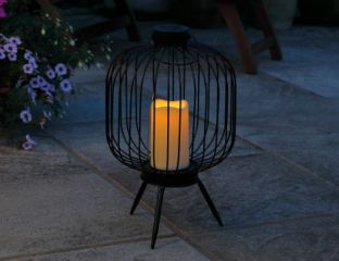 Solar Wire Lantern (39.5cm)