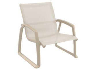 Pacific Lounge Armchair In Taupe
