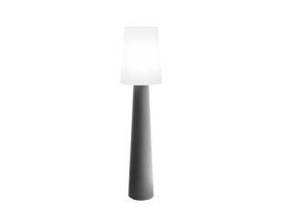 160cm Solar Floor Lamp - Grey