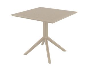 Sky 80 x 80 Table Taupe