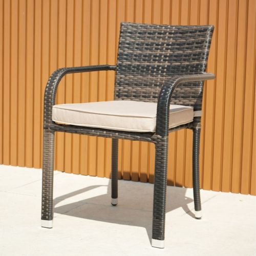 Cairo Stacking Chair with Seat Cushion