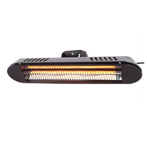 Slimline Quasar Heatwave Electric Infra-Red Heater with Remote Control