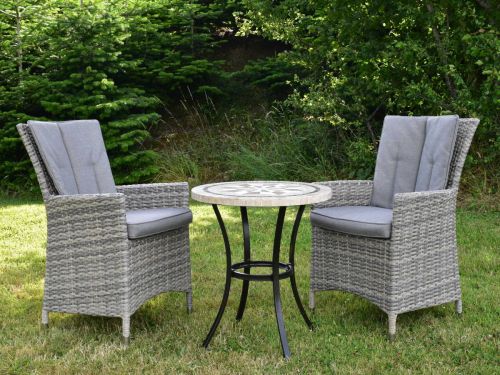 Dalkey Bistro Table with 2 Adare Chairs
