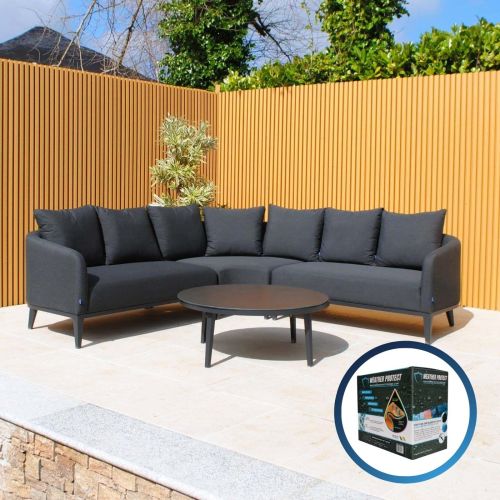 Galaxy Outdoor Fabric Corner Garden Furniture Set